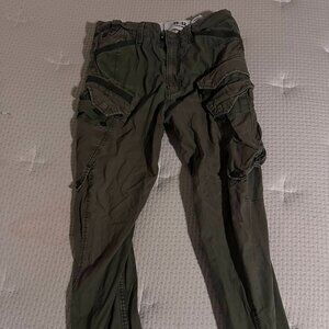 G-Star RAW Rovic Zip 3D Cargo Pants - Combat Green - 29x32